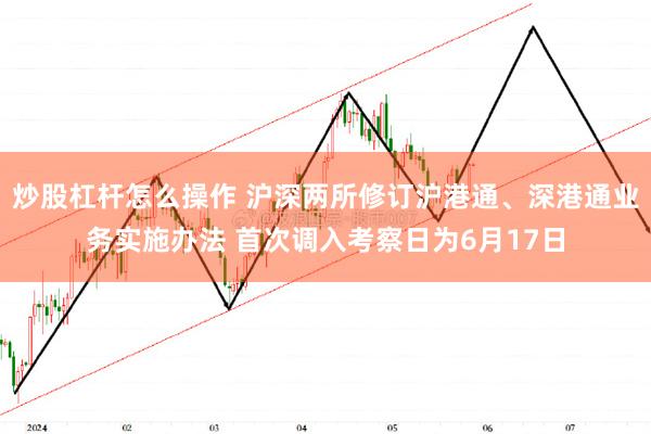 炒股杠杆怎么操作 沪深两所修订沪港通、深港通业务实施办法 首次调入考察日为6月17日