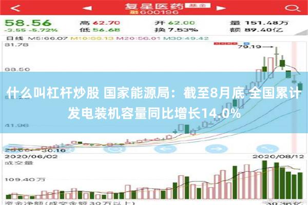 什么叫杠杆炒股 国家能源局：截至8月底 全国累计发电装机容量同比增长14.0%