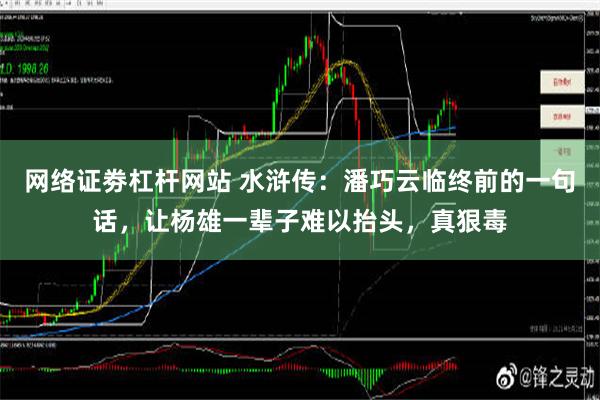 网络证劵杠杆网站 水浒传：潘巧云临终前的一句话，让杨雄一辈子难以抬头，真狠毒