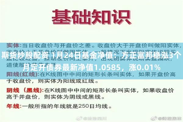 期货炒股配资 1月24日基金净值：方正富邦稳泓3个月定开债券最新净值1.0585，涨0.01%